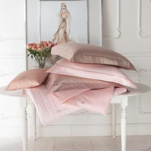 Lenzuola Matrimoniale Blumarine art Lory con ricamo e sotto Teso (+ colori