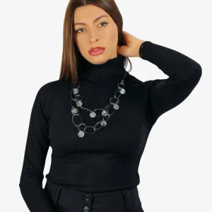 Collana Regolabile Acciaio Black