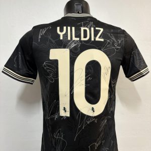 Maglia Third Serie A “Yildiz 10” Bambino TAGLIA 13/14 ANNI Autografata F.C. Juventus 2025/2026