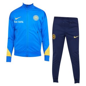 Tuta Allenamento Blu Gialla Ufficiale Nike Bambino F.C. Inter