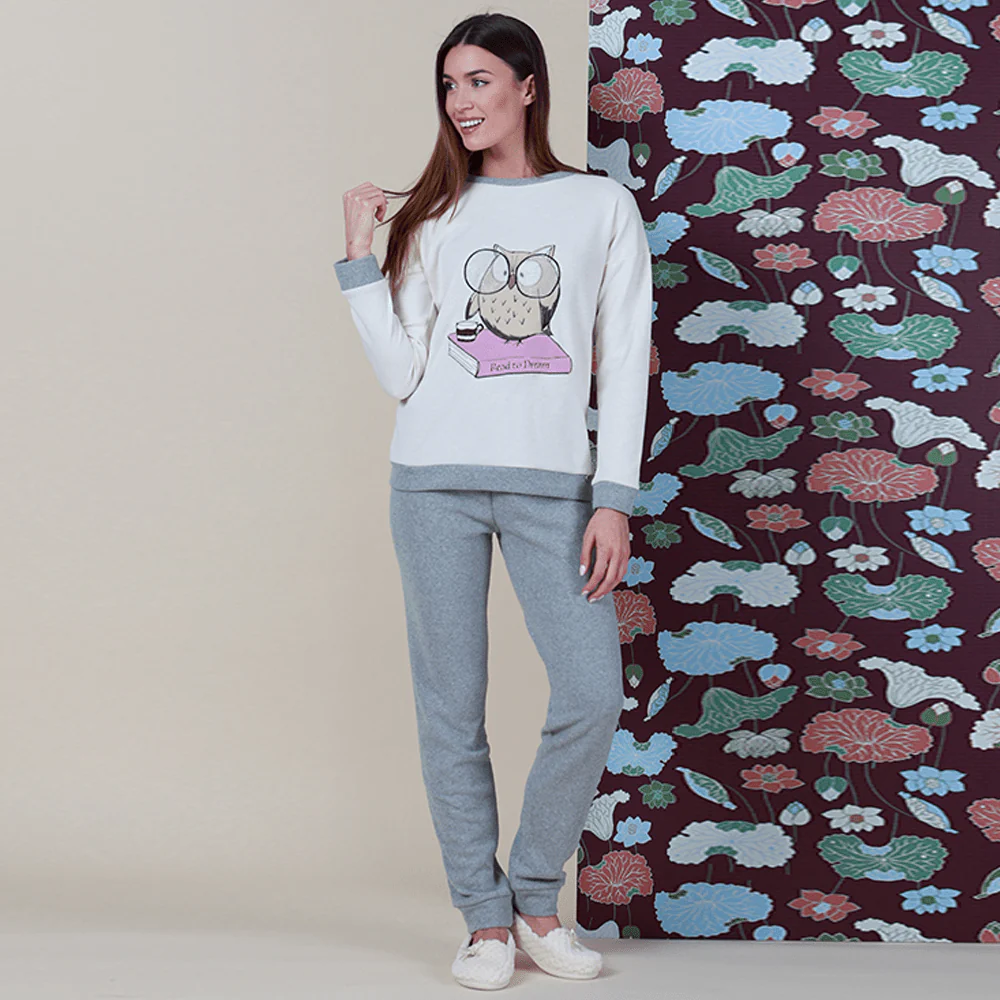 Maryplaid Pigiama Donna Punto Milano art Minerva 6M90017 - immagine 4
