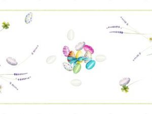 Vis a Vis - Runner Pasquale Roger puro lino Tessitura Toscana Telerie 45 x 170cm